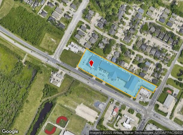 9301 Burbank Dr, Baton Rouge, LA Parcel Map