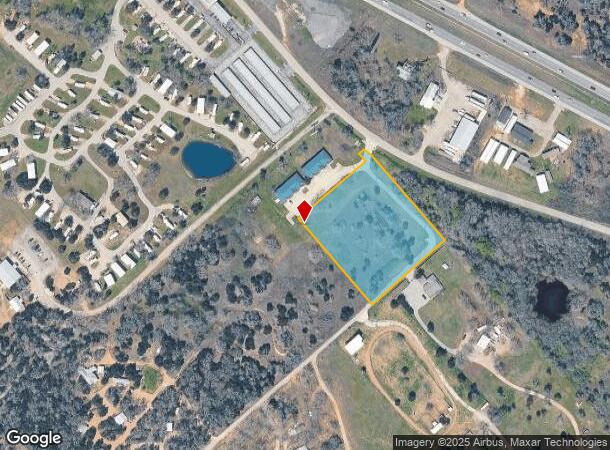 889 Union Chapel Rd, Cedar Creek, TX Parcel Map