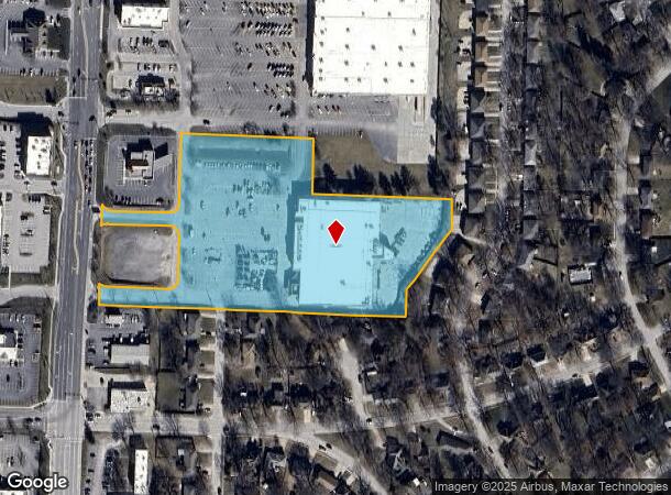  1100 S 7 Hwy, Blue Springs, MO Parcel Map