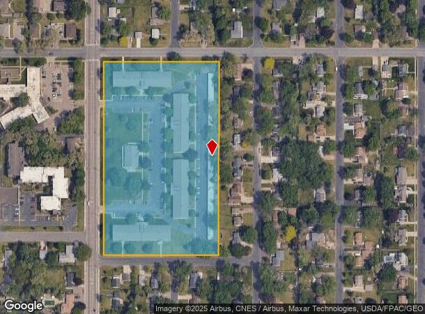  9201 Nicollet Ave S, Minneapolis, MN Parcel Map