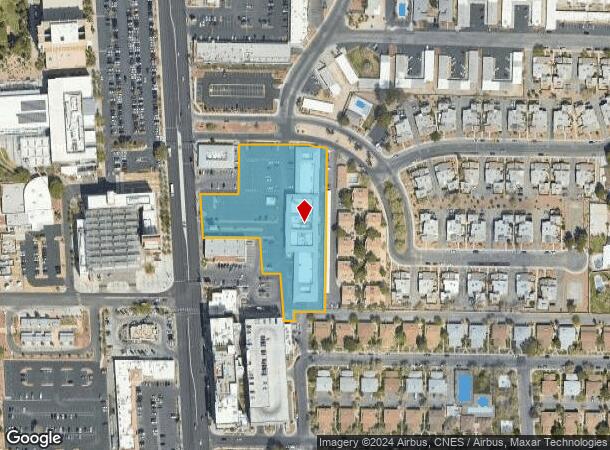  4632 S Maryland Pky, Las Vegas, NV Parcel Map