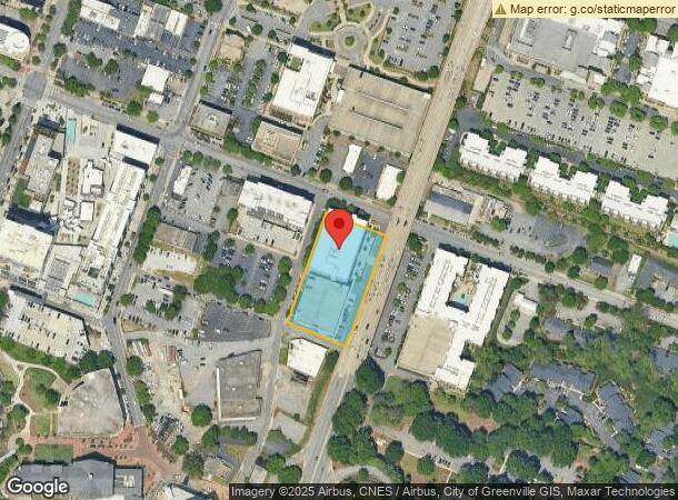  200 E Broad St, Greenville, SC Parcel Map