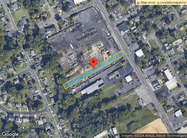  602 S Black Horse Pike, Blackwood, NJ Parcel Map