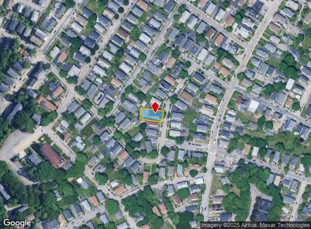  73 Fairfax Rd, Worcester, MA Parcel Map
