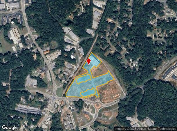 101 Palm St, Canton, GA Parcel Map