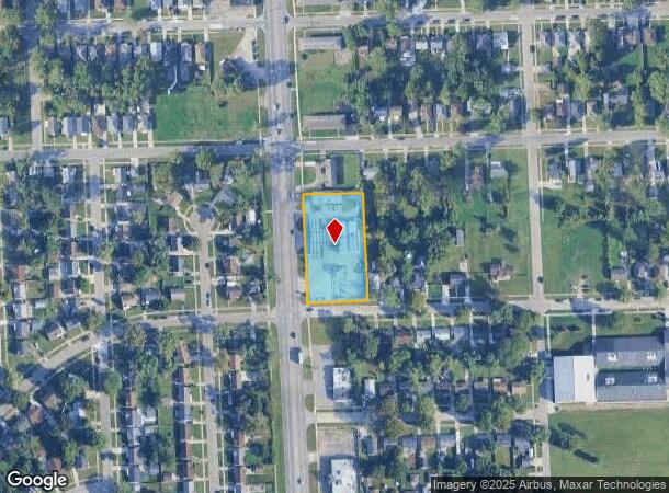 1485 Middlebelt Rd, Inkster, MI Parcel Map
