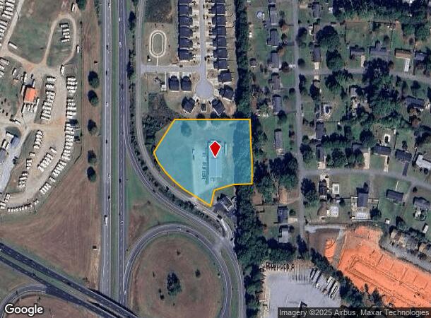  1385 Meadow Farm Rd, Inman, SC Parcel Map