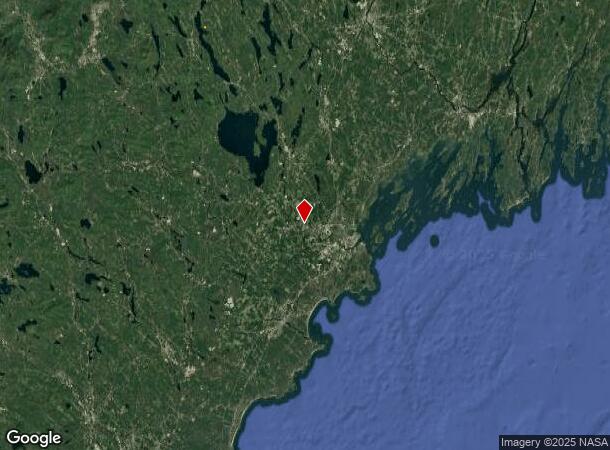 633 Main St, Gorham, ME Parcel Map