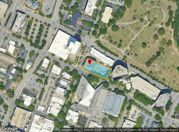  300 N Main St, Greenville, SC Parcel Map