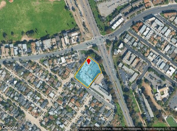 2401 Seaside St, San Diego, CA Parcel Map