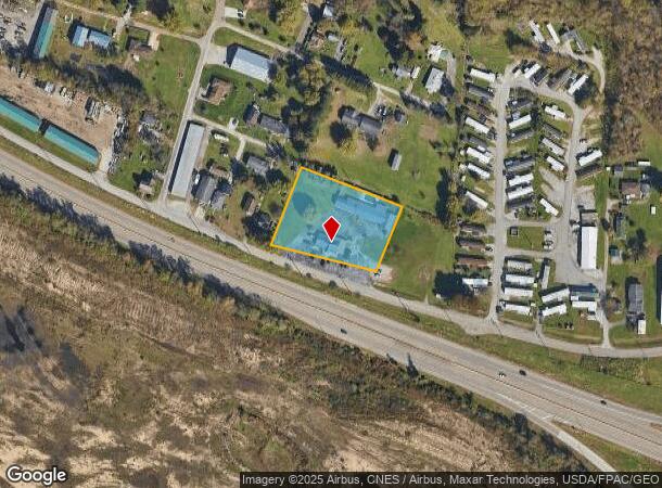 56721 Ferry Landing Rd, Shadyside, OH Parcel Map