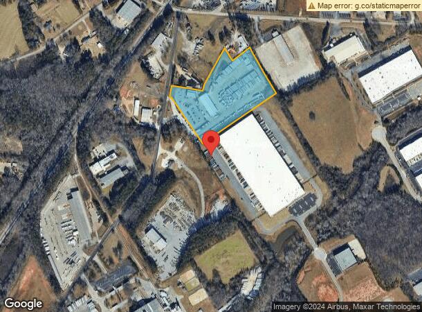  4125 W White Rd, Oakwood, GA Parcel Map