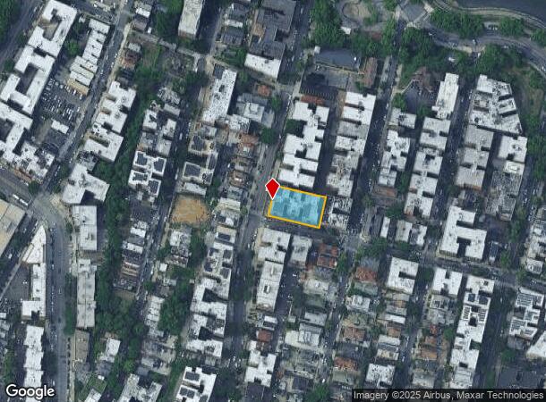  2820 Sedgwick Ave, Bronx, NY Parcel Map