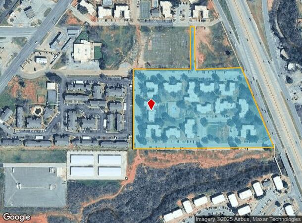  2010 S Clack St, Abilene, TX Parcel Map