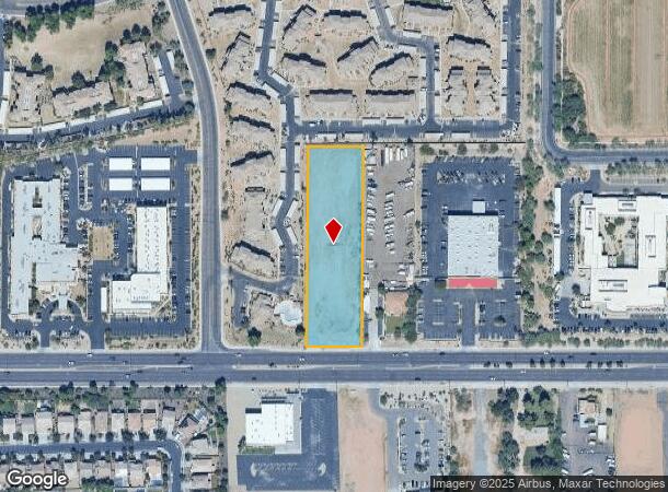  5520 E Baseline Rd, Mesa, AZ Parcel Map
