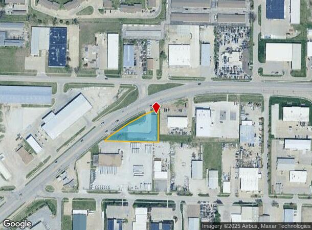  1717 Cornhusker Hwy, Lincoln, NE Parcel Map