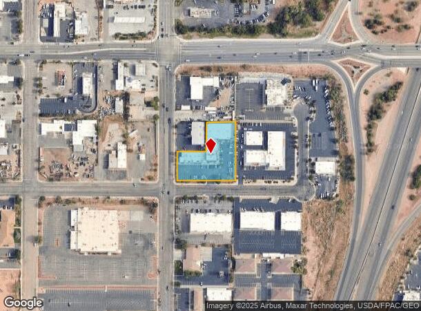 1025 E Tabernacle St, Saint George, UT Parcel Map