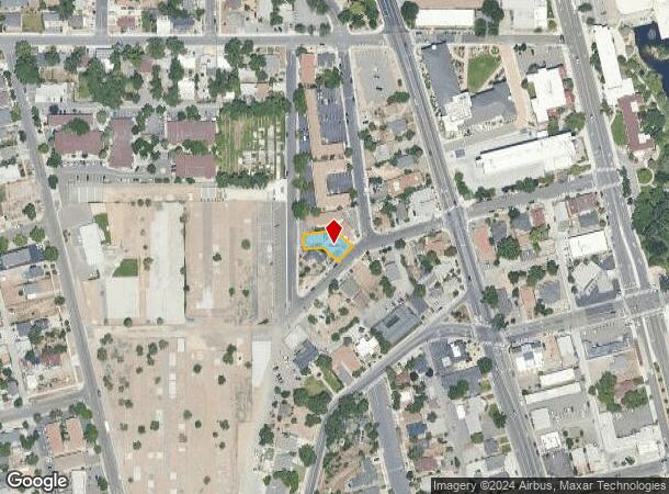  1010 W Angel St, Reno, NV Parcel Map