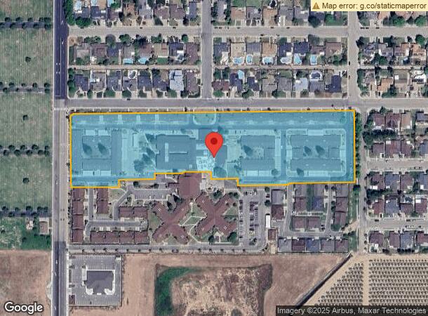  2017 S Church Ave, Reedley, CA Parcel Map