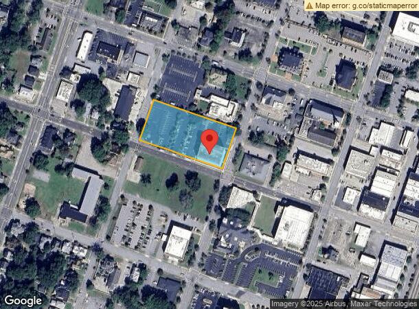  130A S Franklin St, Rocky Mount, NC Parcel Map