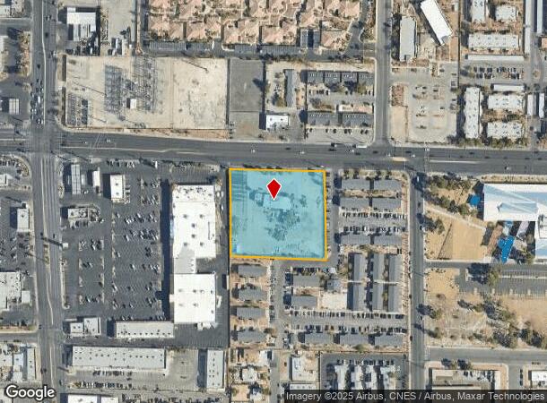  2700 E Bonanza Rd, Las Vegas, NV Parcel Map