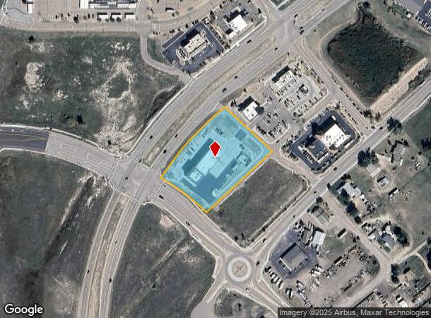 7105 N Meridian Rd, Peyton, CO Parcel Map