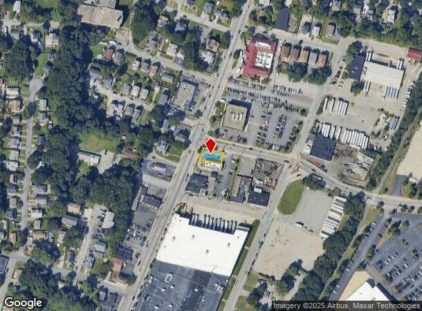  1102 Cranston St, Cranston, RI Parcel Map