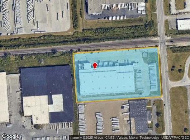 545 Phillipi Rd, Columbus, OH Parcel Map