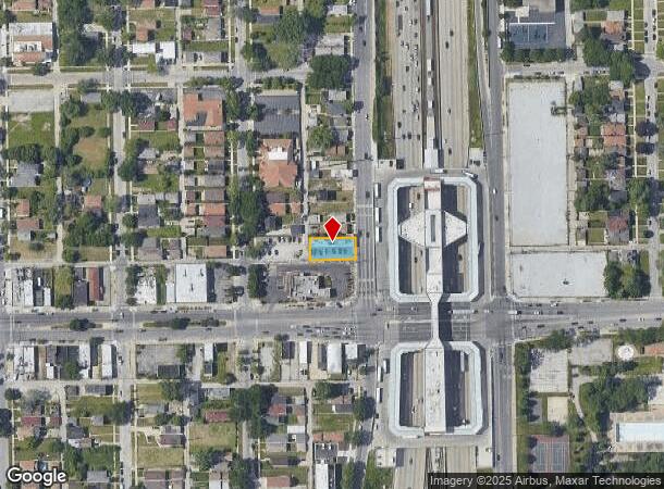  9444 S Lafayette Ave, Chicago, IL Parcel Map