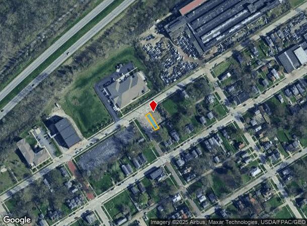  1302 Champlain St, Toledo, OH Parcel Map