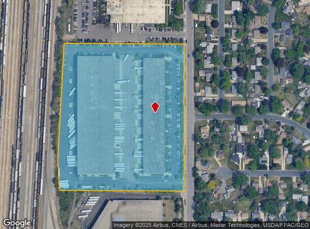 5110 Main St Ne, Minneapolis, MN Parcel Map