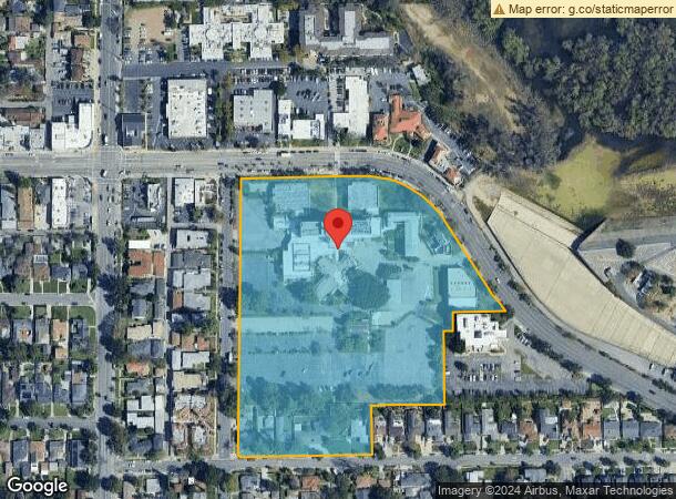  2632 E Washington Blvd, Pasadena, CA Parcel Map