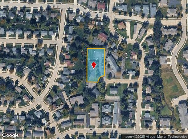  N169w19862 Chestnut Ct, Jackson, WI Parcel Map
