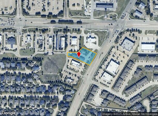  1713 N Greenville Ave, Allen, TX Parcel Map
