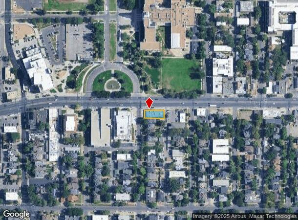 2600 E Colfax Ave, Denver, CO Parcel Map