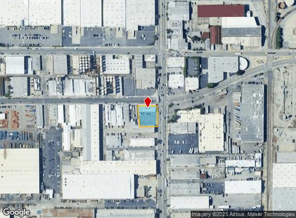  3801 S Santa Fe Ave, Vernon, CA Parcel Map
