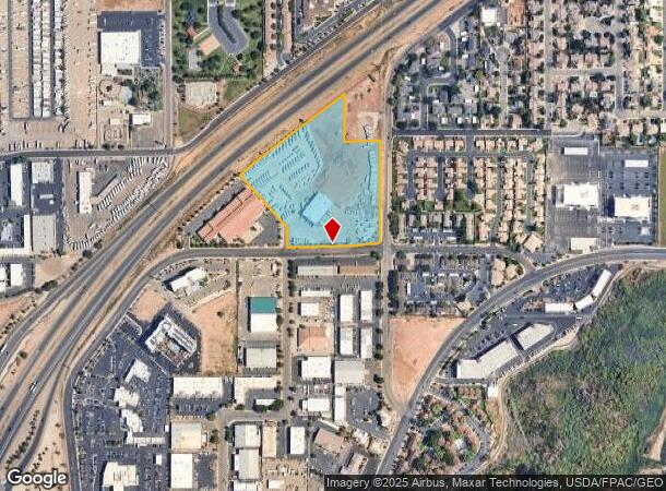  341 E Sunland Dr, Saint George, UT Parcel Map