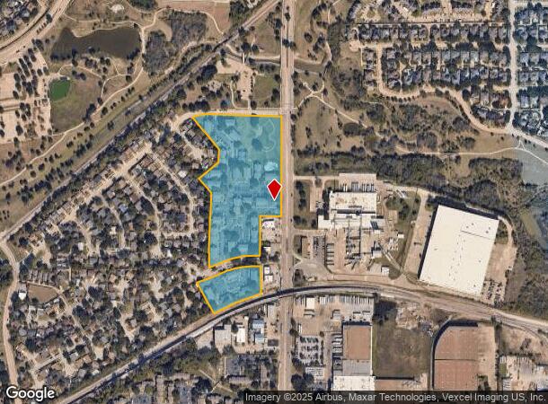 1937 N Josey Ln, Carrollton, TX Parcel Map