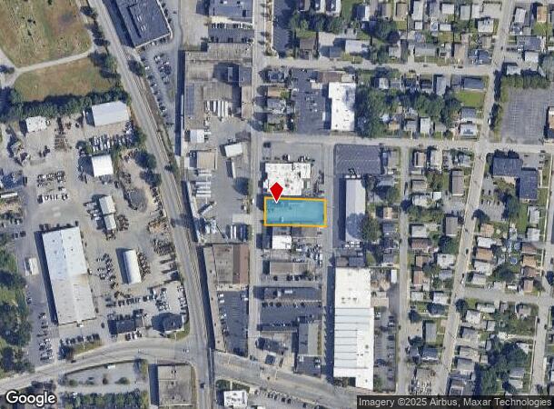  41 Mendon Ave, Pawtucket, RI Parcel Map