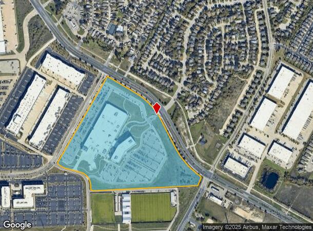  825 E Howard Ln, Austin, TX Parcel Map