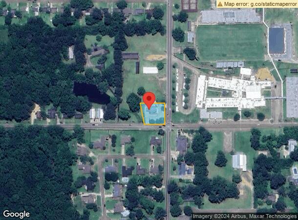  3229 E Church Hill Rd, West Point, MS Parcel Map