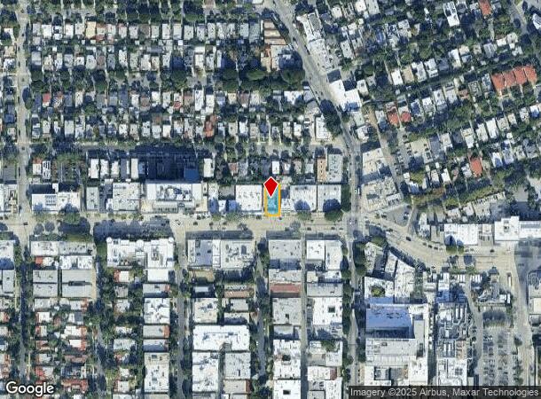  8827 Beverly Blvd, Los Angeles, CA Parcel Map