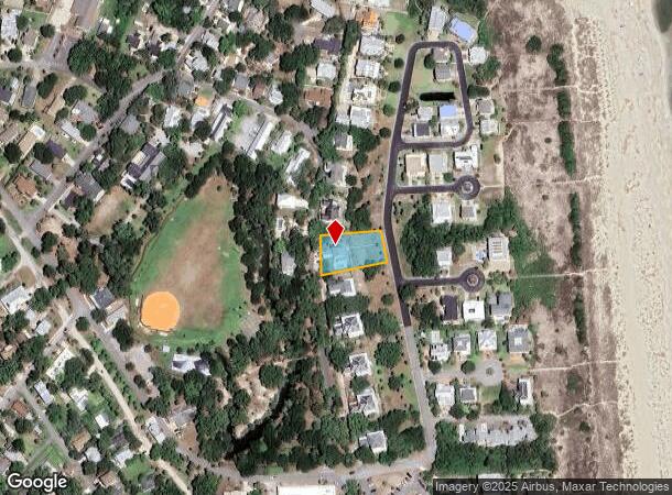  21 Officers Row, Tybee Island, GA Parcel Map