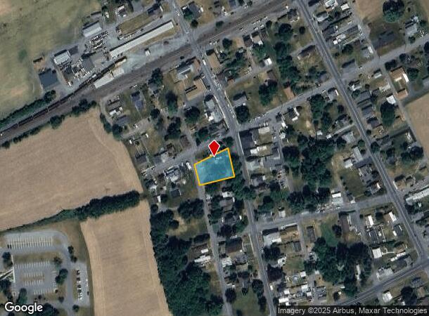  101 S Kemp St, Lyon Station, PA Parcel Map