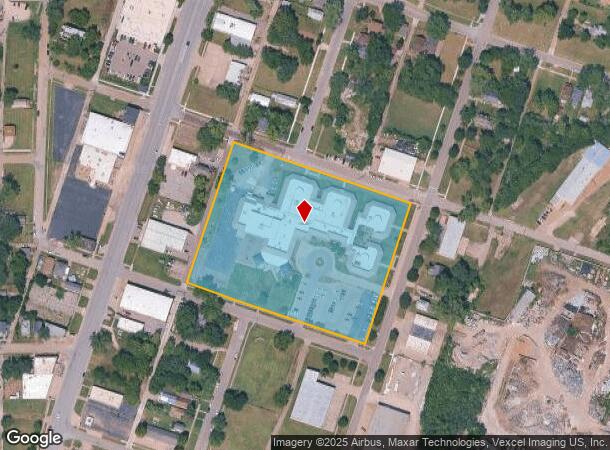  1301 Se Monroe St, Topeka, KS Parcel Map