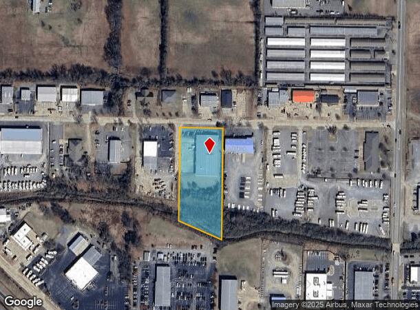 821 N Creek Dr, Conway, AR Parcel Map