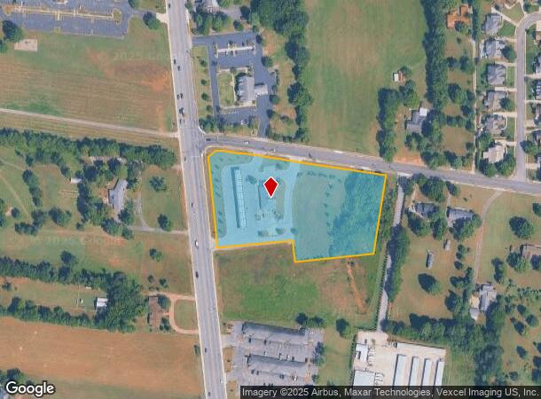  2908 Memorial Blvd, Murfreesboro, TN Parcel Map