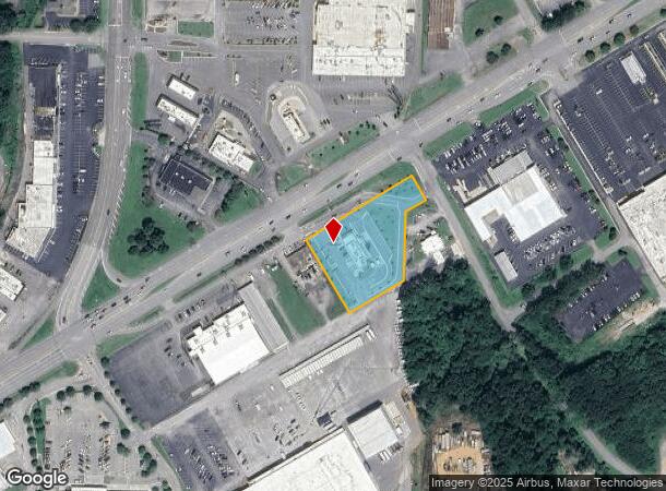  1550 Florence Blvd, Florence, AL Parcel Map