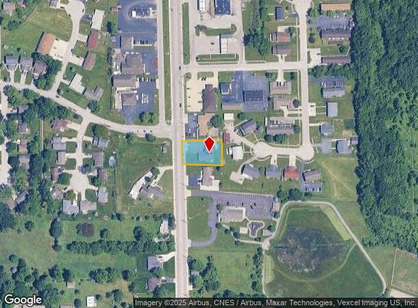 615 N Main St, Hebron, IN Parcel Map