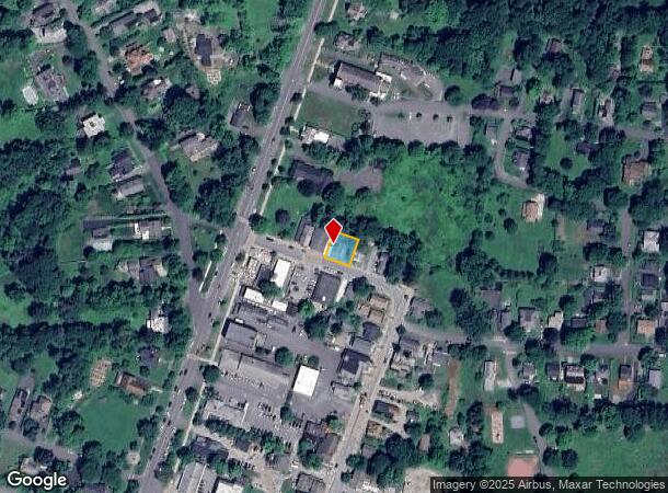  17 Franklin St, Lenox, MA Parcel Map